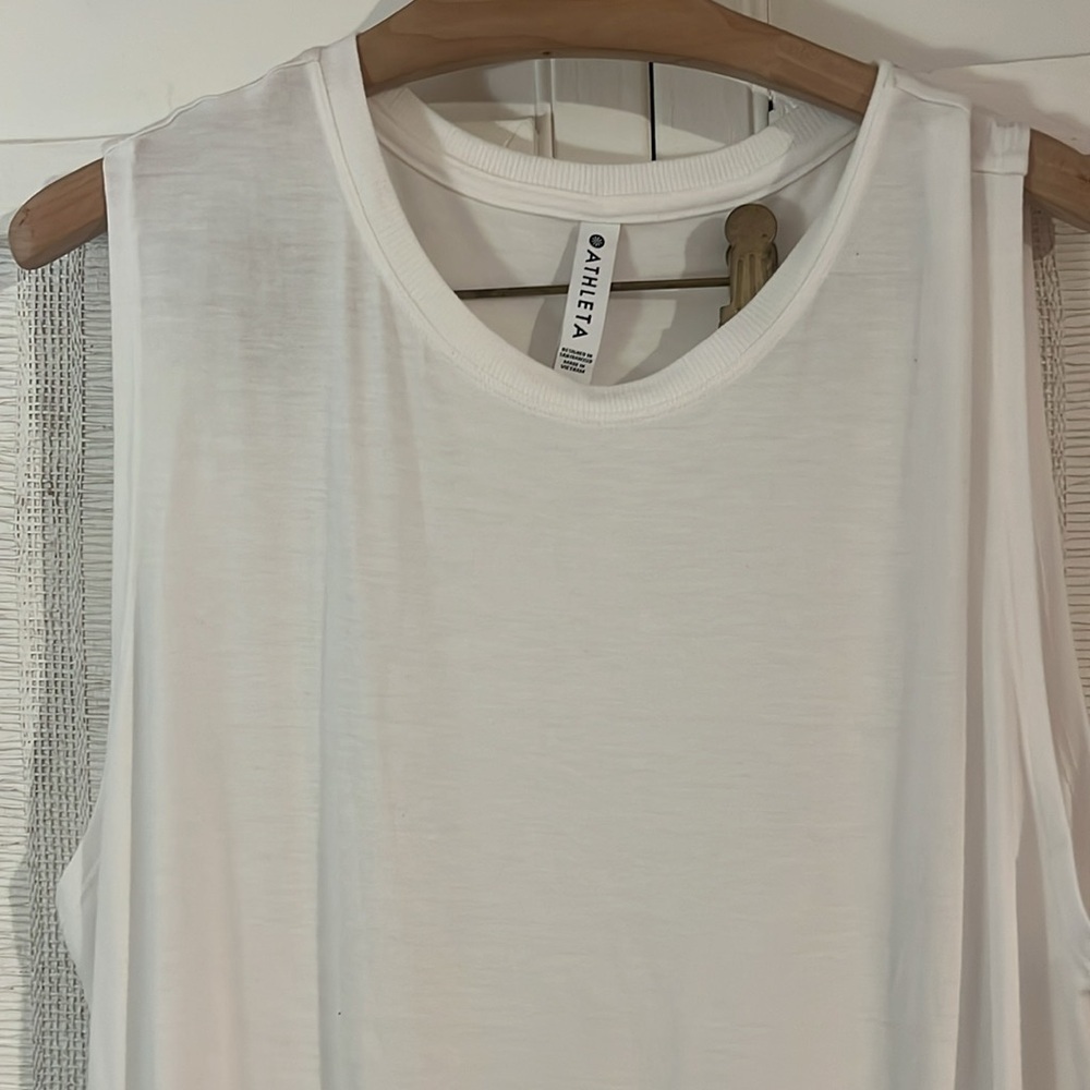 Athleta Cloudlight Restore Tank tunic NWOT Sz XL - Picture 3 of 6